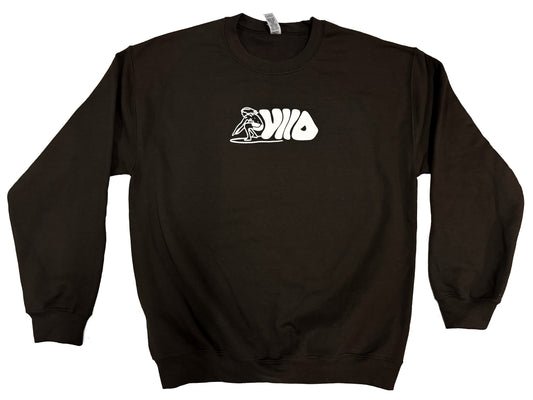 Brown Surfer Crewneck