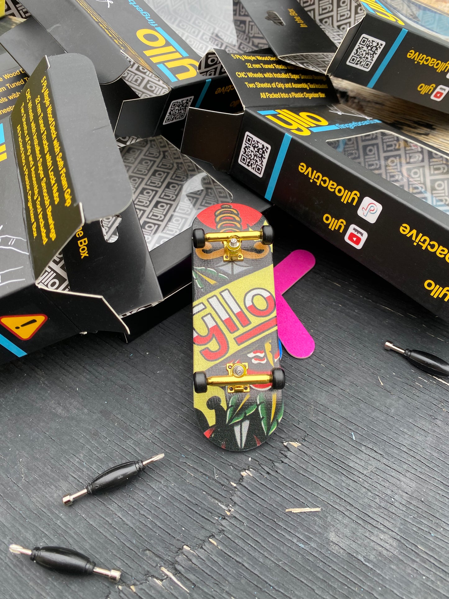 "Dagger" Yllo Fingerboard