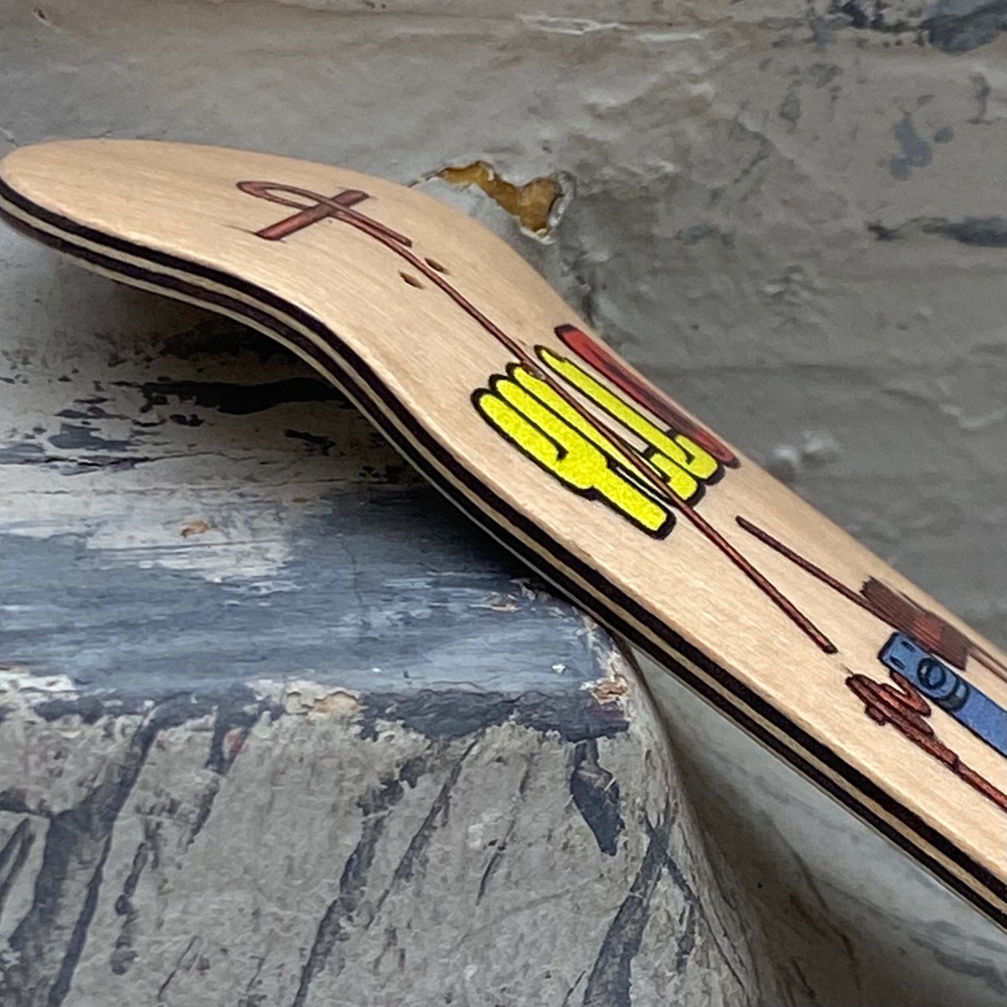 "Finger Trap" Yllo Fingerboard