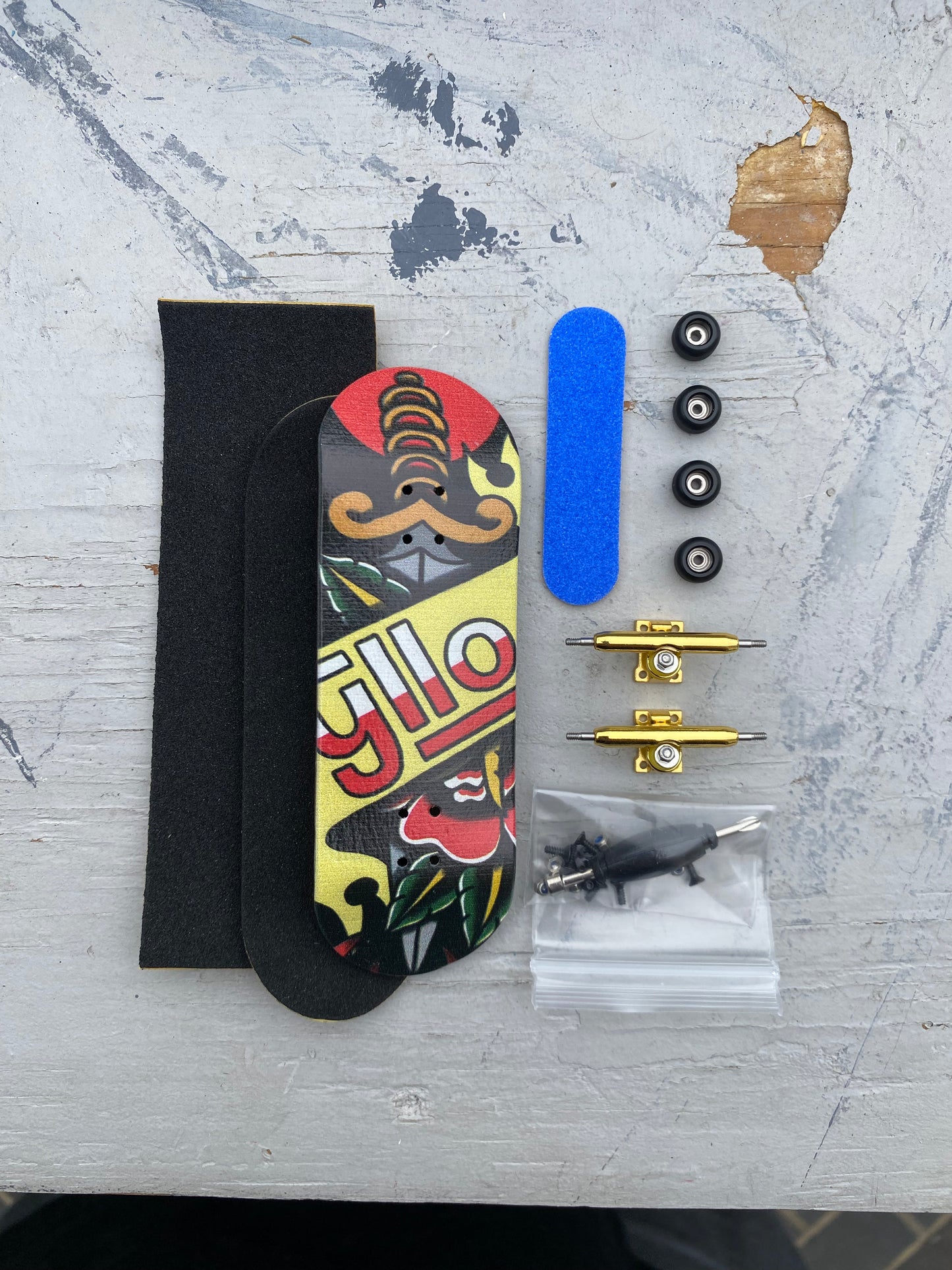 "Dagger" Yllo Fingerboard
