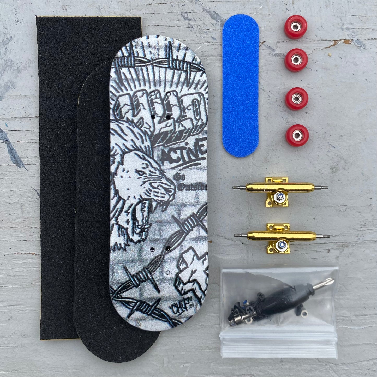 "Lion of Judah" Yllo Fingerboard