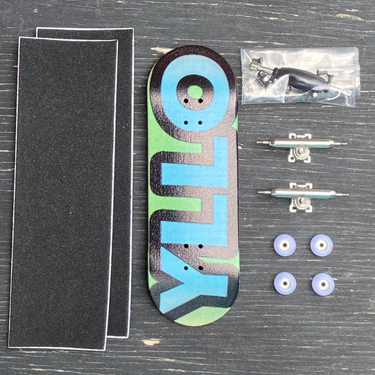 "Big Blue" Yllo Fingerboard
