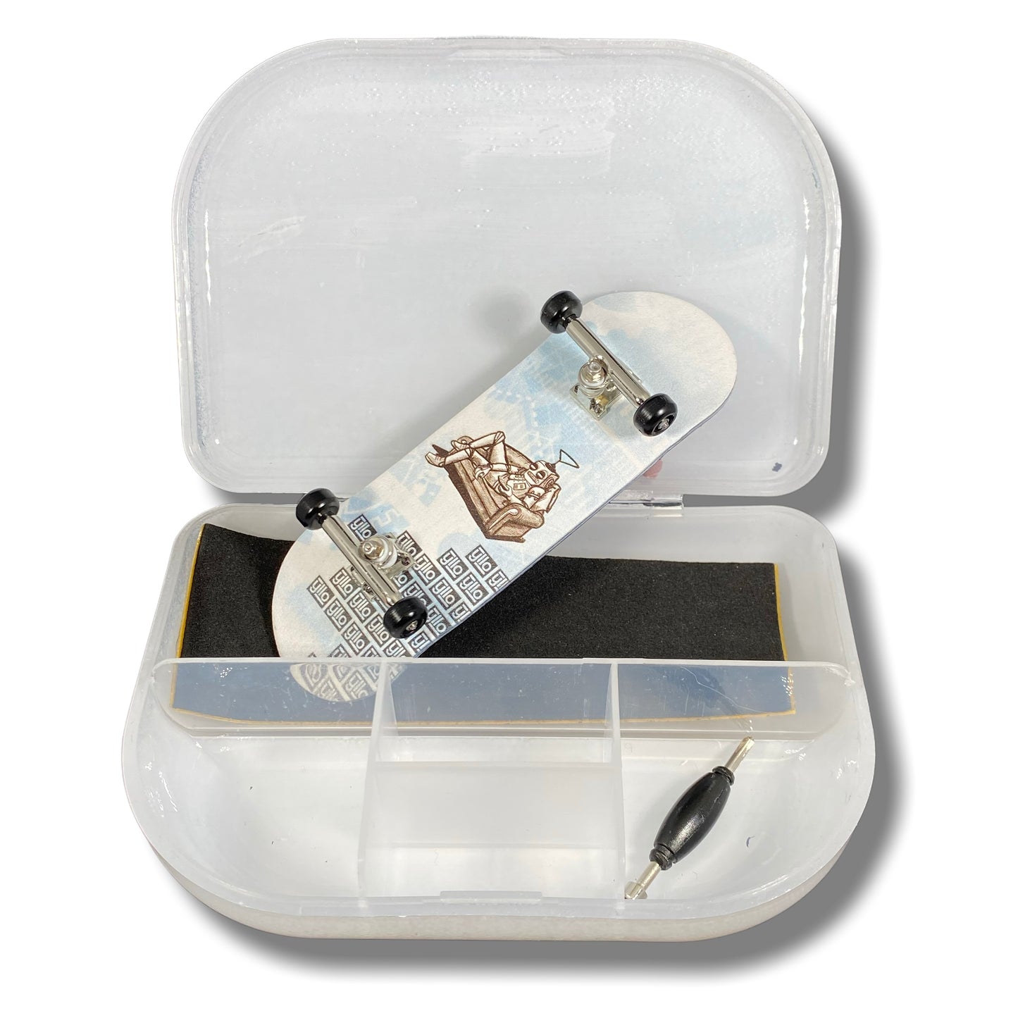 "Lazy Robot" Yllo Fingerboard